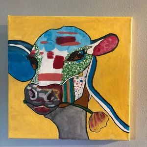Colorful cow